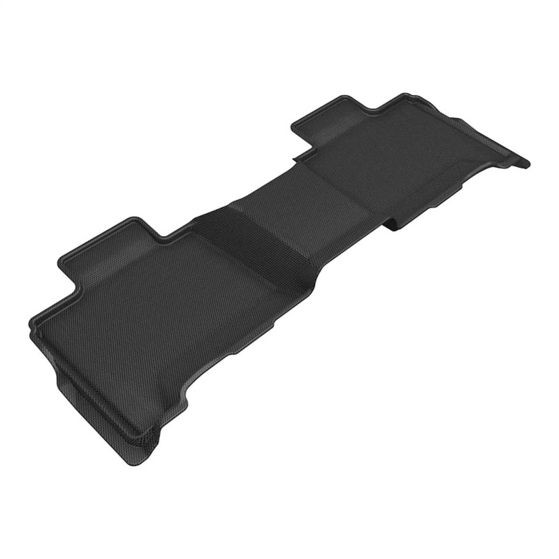 Toyota Sequoia Floor Mat - Rear - 3D MAXpider - Kagu - Black - `23-`24 Toyota Sequoia Floor Mat - Rear - 3D MAXpider - Kagu - Black - `23-`24